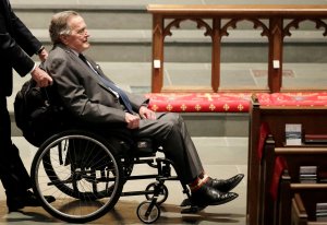 Expresidente estadounidense George H.W. Bush otra vez en el hospital