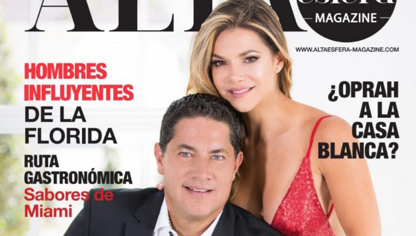 Fernando del Rincón y Jullye Giliberti se confesaron para la portada de Alta Esfera