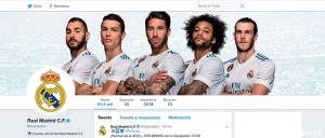 La cuenta oficial en Twitter del Real Madrid es la más seguida