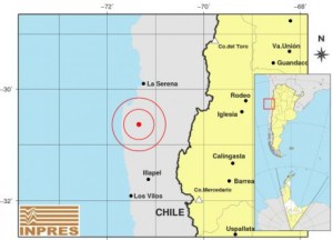 Sismo de 5,3 sacude dos regiones de Chile