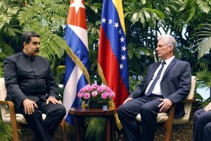 Ahora Maduro promete a Díaz-Canel un plan de cooperación económica “para los próximos 10 años”