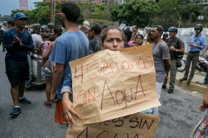 Sin agua en el grifo, otra cara de la crisis en Venezuela