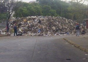 ¡Repugnante! Montañas de basura se acumulan en Propatria (fotos)