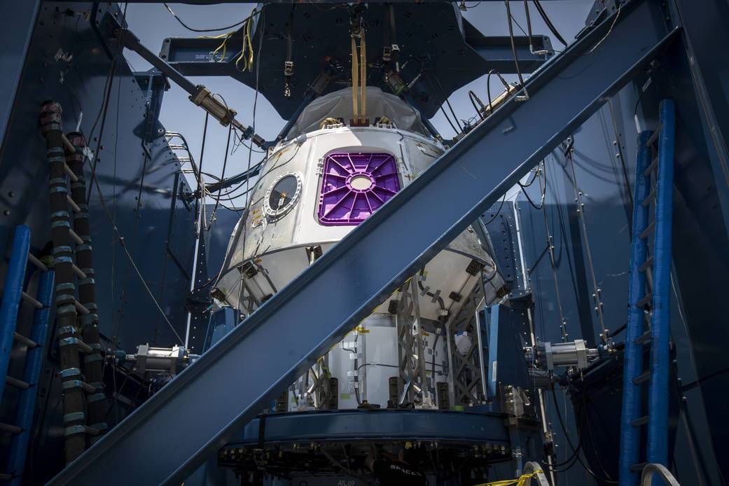 Cápsula Dragon llegó a la Estación Espacial Internacional