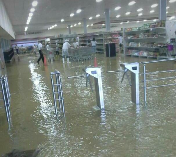 Inundación en Lara