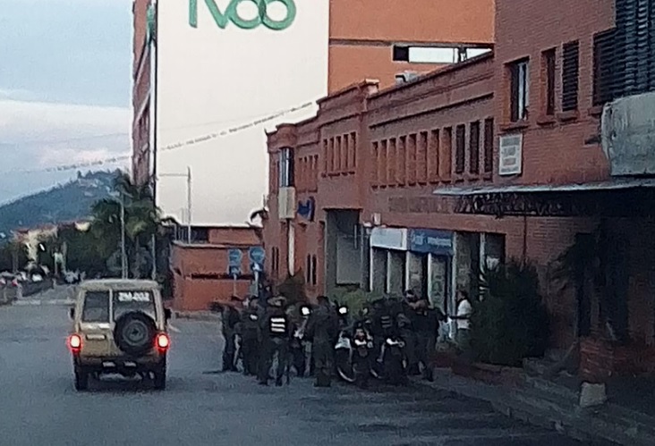 GNB toma las oficinas administrativas de Aguas de Mérida (foto)
