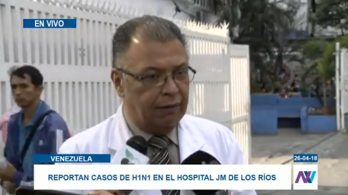 Confirman el segundo caso de H1N1 en el hospital JM de los Ríos (video)