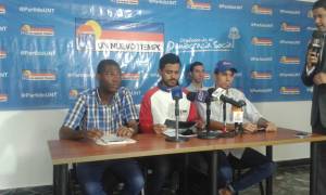 Juventud de UNT denuncia que Maduro es el cáncer de los jóvenes venezolanos