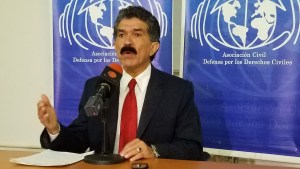 Rafael Narváez afirma que el Estado sigue dando la espalda a la protección de los DDHH