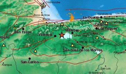 Al menos doce sismos se produjeron en Carabobo las últimas 24 horas