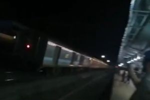 Ventidós vagones de un tren recorrieron 12 kilómetros marcha atrás (video)