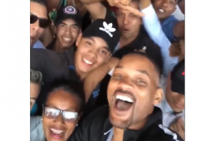 ¡Frenesí! La visita de Will Smith a Cartagena (video)