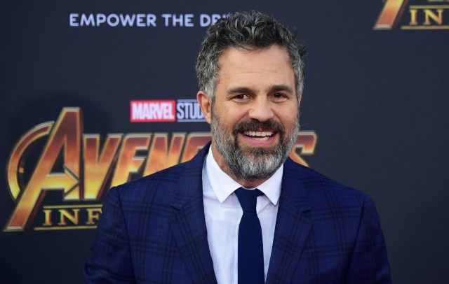 Actor Mark Ruffalo arrives for the World Premiere of the film 'Avengers: Infinity War' in Hollywood, California on April 23, 2018. / AFP PHOTO / FREDERIC J. BROWN