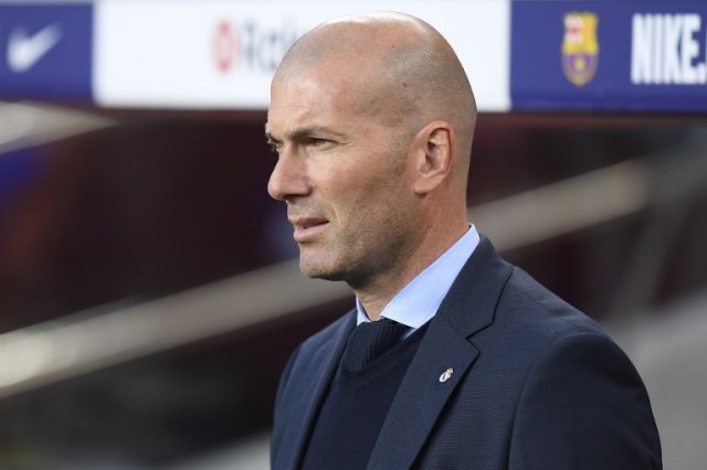 Zinedine Zidane, técnico francés del Real Madrid | FOTO: AFP / LLUIS GENE