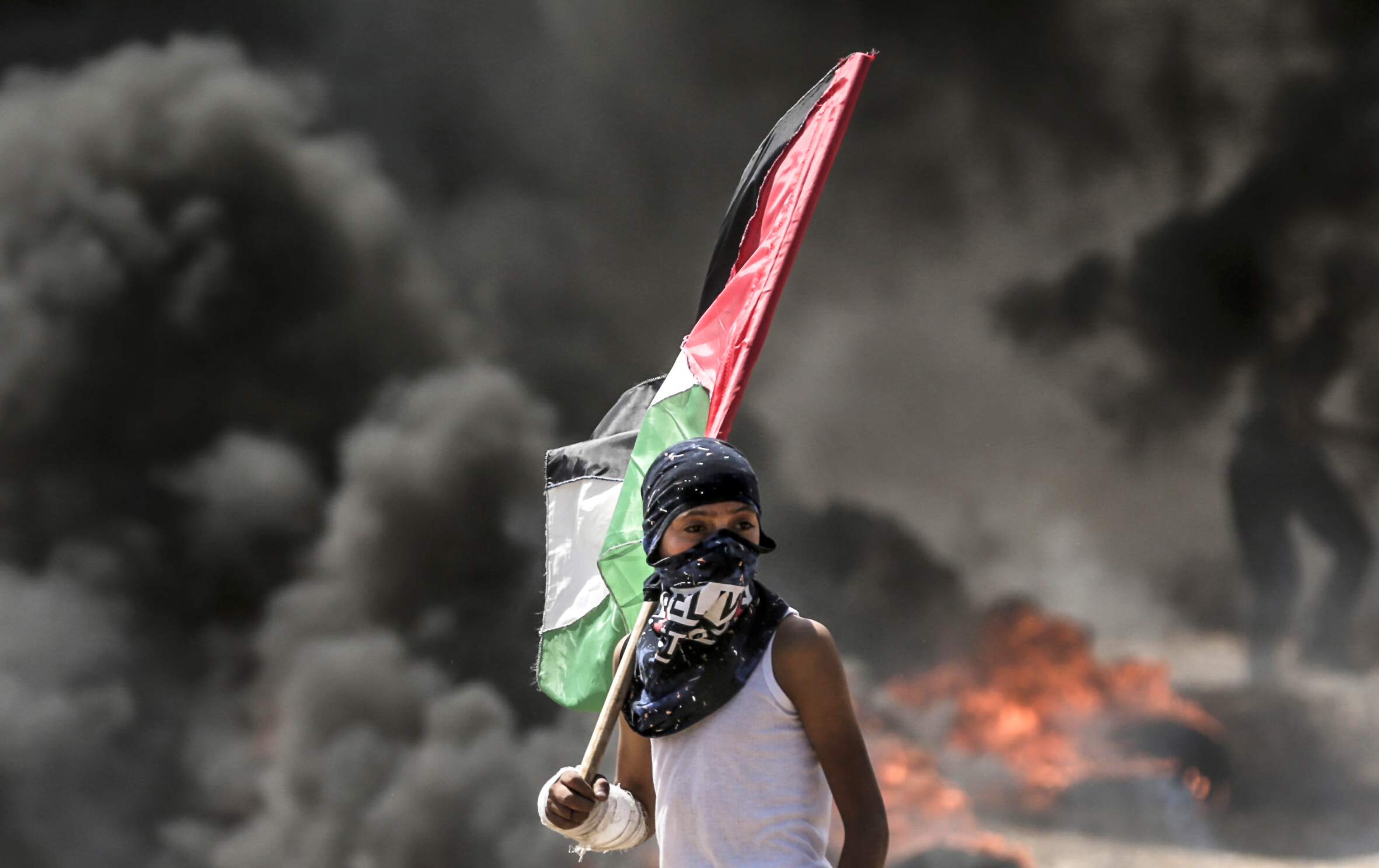 EN FOTOS: Las violentas protestas en Gaza por la inauguración de la embajada de EEUU en Jerusalén