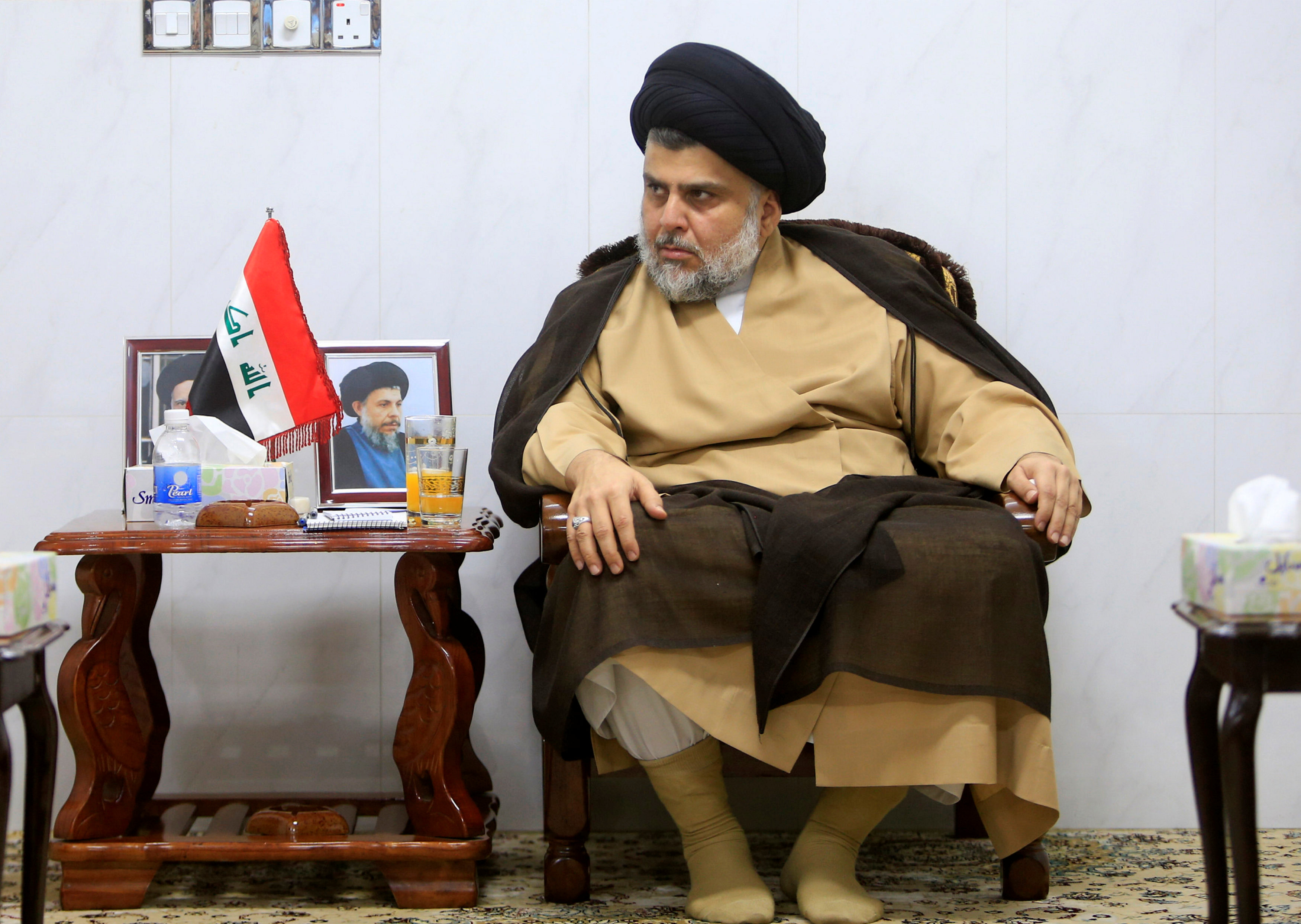La lista liderada por Moqtada Sadr encabeza los resultados de las legislativas en Irak