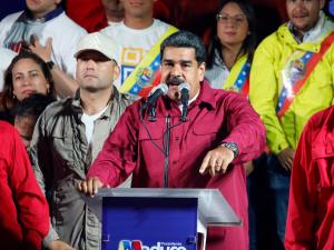 Maduro celebra su reelección con “récord histórico”