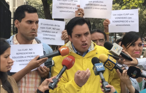 Carlos Paparoni: 90% de los venezolanos no tienen suficientes ingresos para comprar alimentos