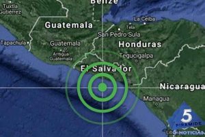 Se reactiva enjambre sísmico en la zona este de El Salvador