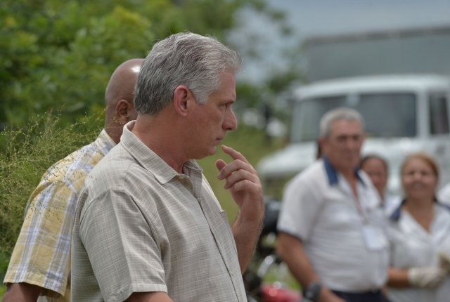 Presidente de Cuba, Miguel Díaz-Canel. Foto: AFP