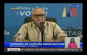 El chiste del día parte II: Si algo caracteriza al gobierno de Maduro es que somos respetuosos, afirma Jorge Rodríguez (VIDEO)