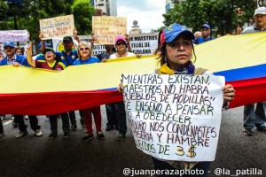 En FOTOS: La protesta de los trabajadores venezolanos en su día #1May