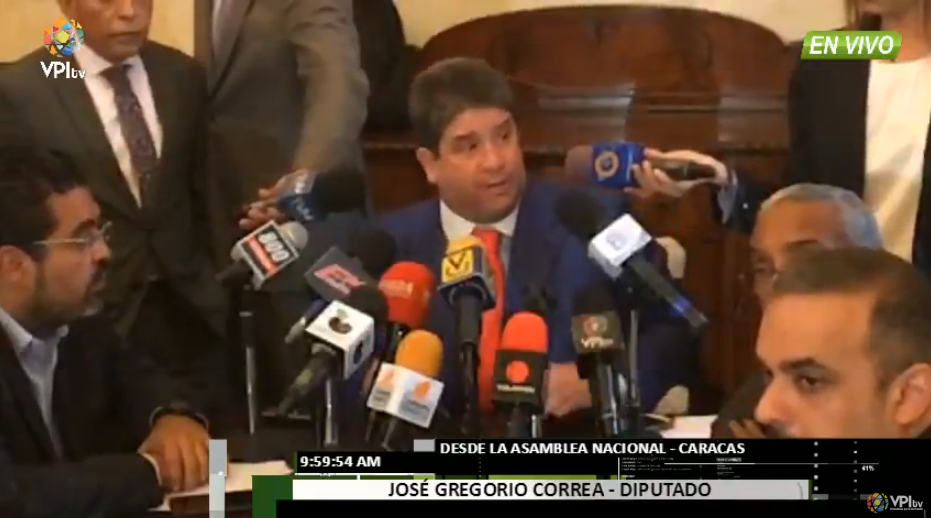Diputado Correa: Venezuela se ha convertido en un problema para la región