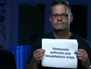 Luis Chataing se unió a la campaña de Ricardo Montaner y HRW por Venezuela (video)