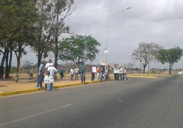 Protesta por falta de agua en Puerto Ordaz #1May