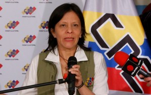 Sandra Oblitas, del CNE a rectora de la Universidad Bolivariana