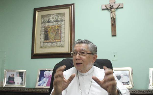 El hoy arzobispo emérito está convencido que en Venezuela se vive en dictadura. (Foto: Lizaura Noriega)
