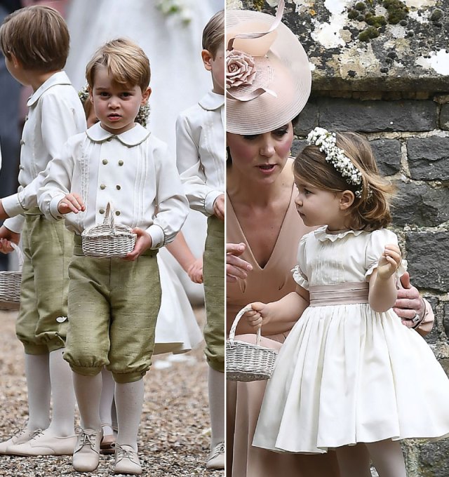 Los niños en la boda de Pippa Middleton 