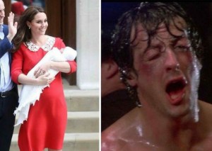 ¡Hilarante! Mujeres en las redes sociales comparan su postparto con Kate Middleton (fotos)