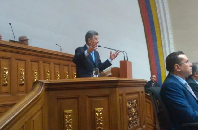 Henry Ramos Allup, diputado de la Asamblea Nacional / Foto @unidadvenezuela