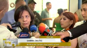 11 am  Sandra Oblitas: Casi el 100% de los centros de votación están activados