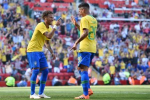 Brasil vence 2-0 a Croacia en amistoso con golazo de Neymar y Firmino