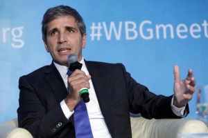 Ministro Finanzas reemplazará a presidente de Banco Central tras crisis financiera en Argentina