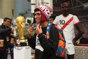 La fiebre latina por el fútbol toma las calles de Moscú
