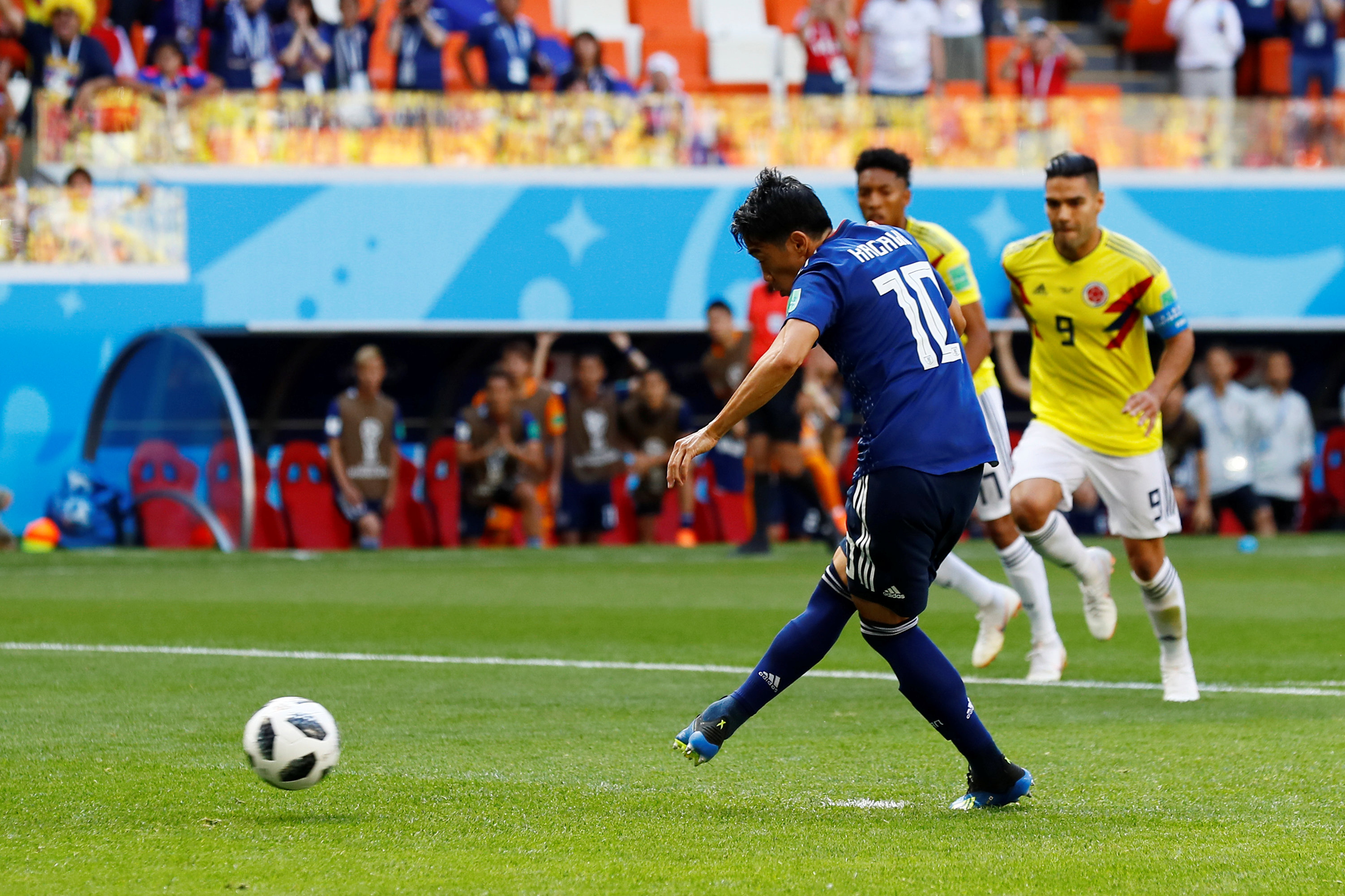 En FOTOS: Japón puso a sudar la gota fría a Colombia en el Mundial #Rusia2018