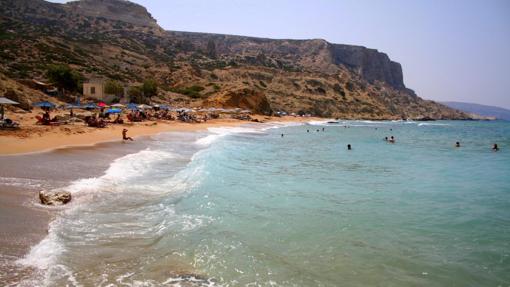 5 Red Beach, Creta, Grecia