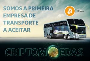 Empresa brasileña de transporte de pasajeros se abre al pago en criptomonedas
