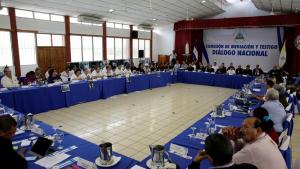Diálogo en Nicaragua se reanudará el lunes tras conformarse mesas de trabajo