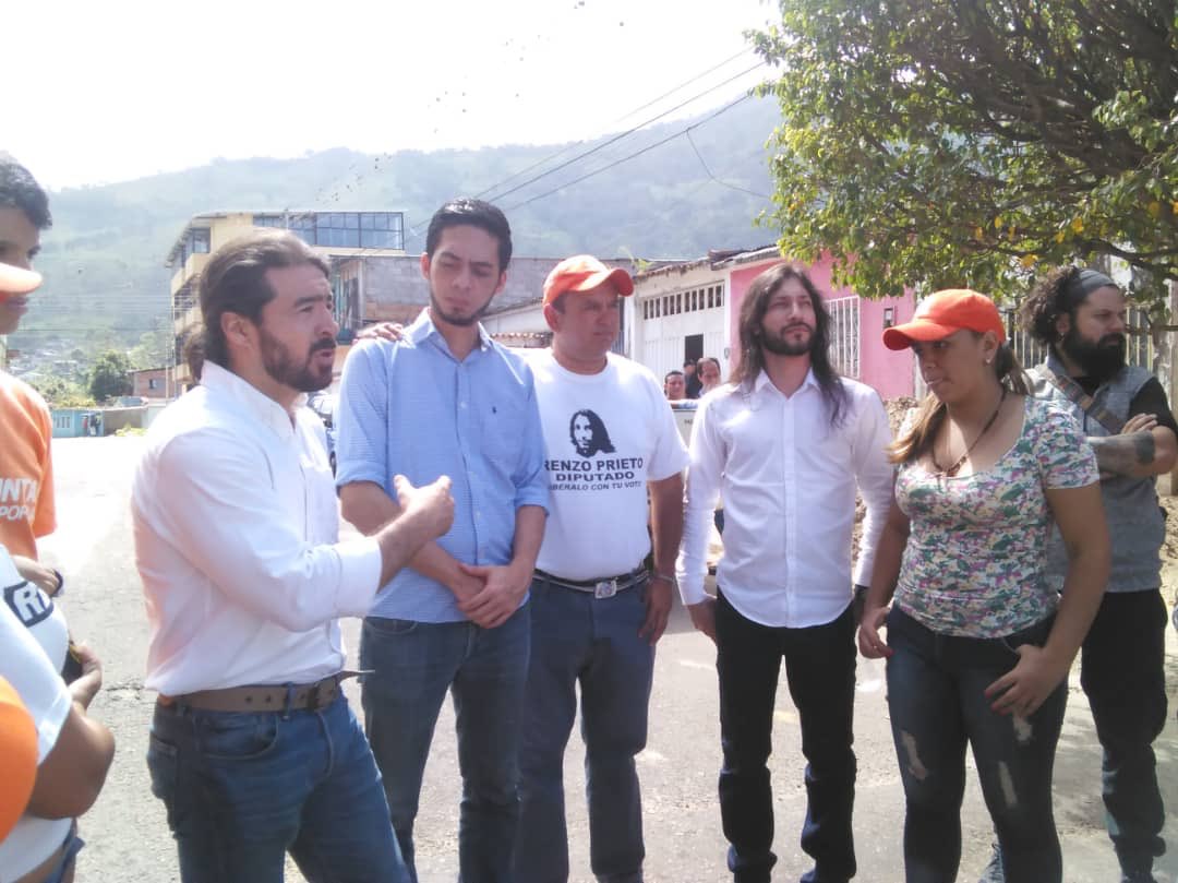 Así recibieron en San Cristóbal a Daniel Ceballos, José Vicente García y a Renzo Prieto (Video+Fotos)