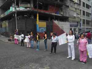 Médicos y enfermeros protestan en el Hospital Elías Toro de Catia #26Jun