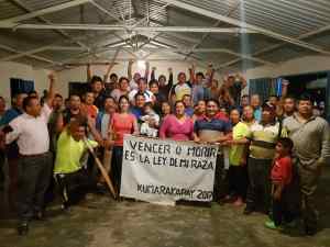 Comunidad indígena Yuruaní participó en asamblea con el alcalde Emilio González