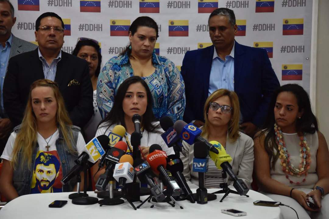 Patricia de Ceballos: Seguiremos exigiendo libertad hasta que salga el último de los presos políticos