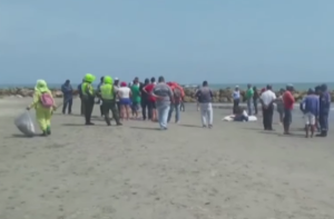 Rescatan cuerpo de un venezolano en una playa de Cartagena