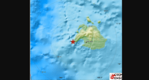 Fuerte sismo de magnitud 6.1 en Vanuatu