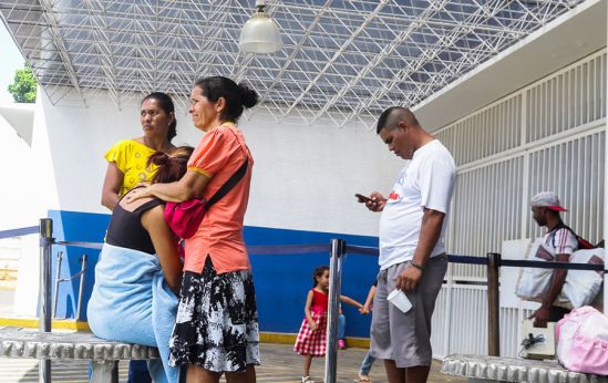  Embarazadas con trabajo de parto eran remitidas del Uyapar a Ciudad Bolívar (fotos William Urdaneta)