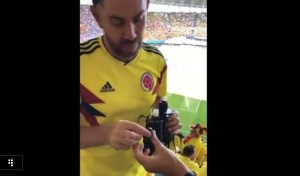 Avianca despidió al hombre que ingresó licor al partido Colombia Japón (Video)